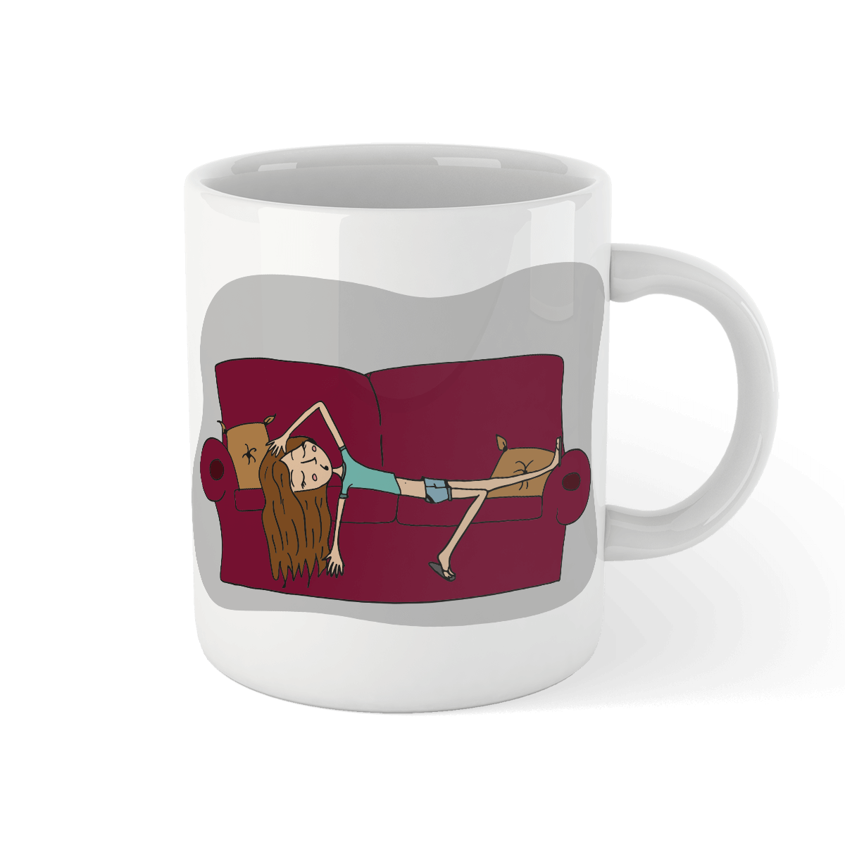Taza adolescente dramática