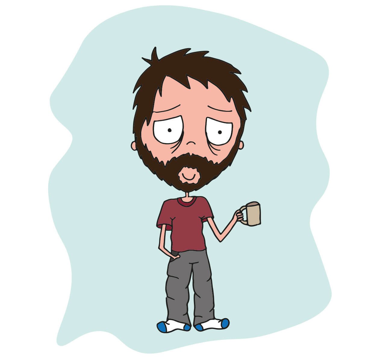Taza papá cansado - Imagen 2