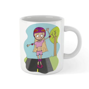 Taza patinadora