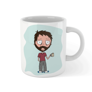 Taza papá cansado